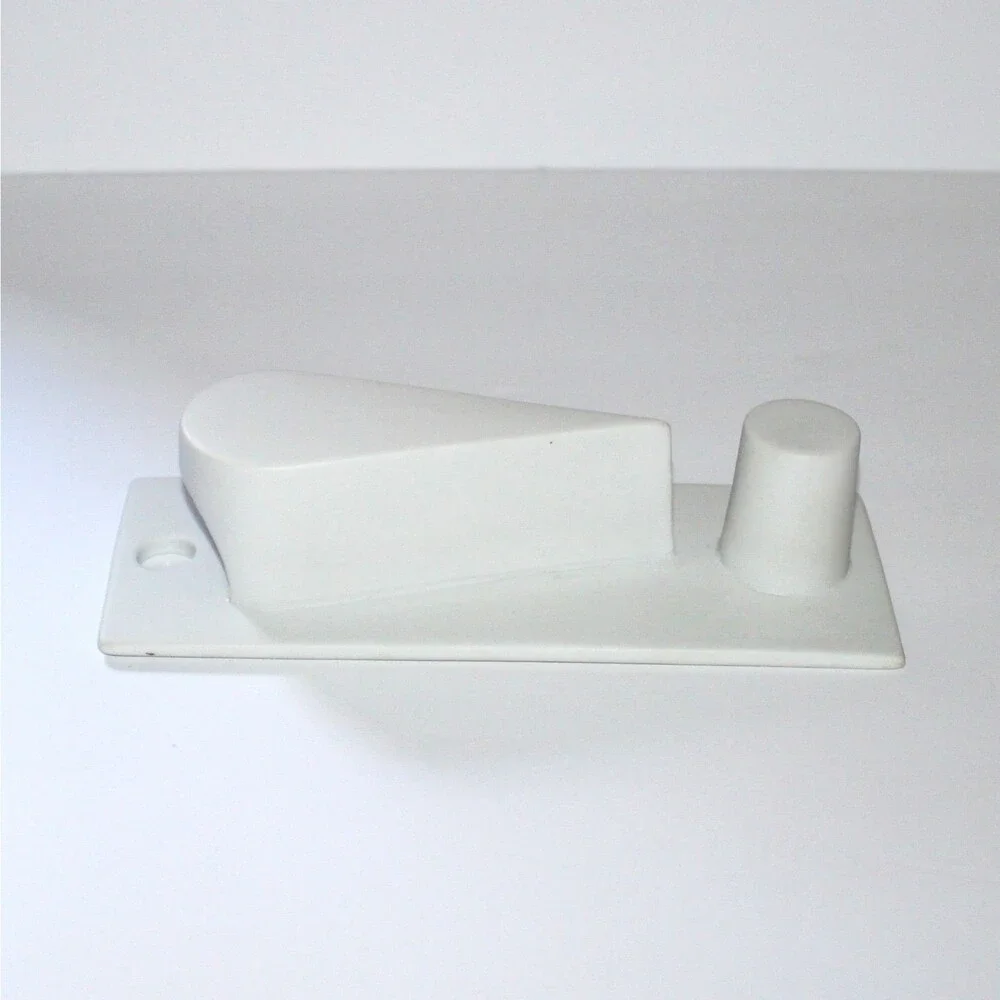 CB2 design Exclamation Vase wall pocket white ceramic modern fun